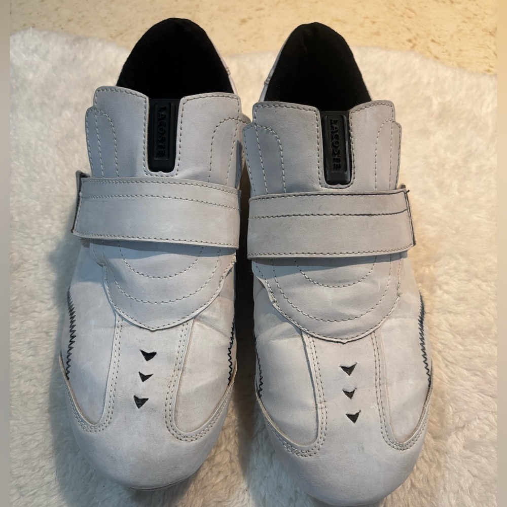 Lacoste Men's Gray Athletic Shoes